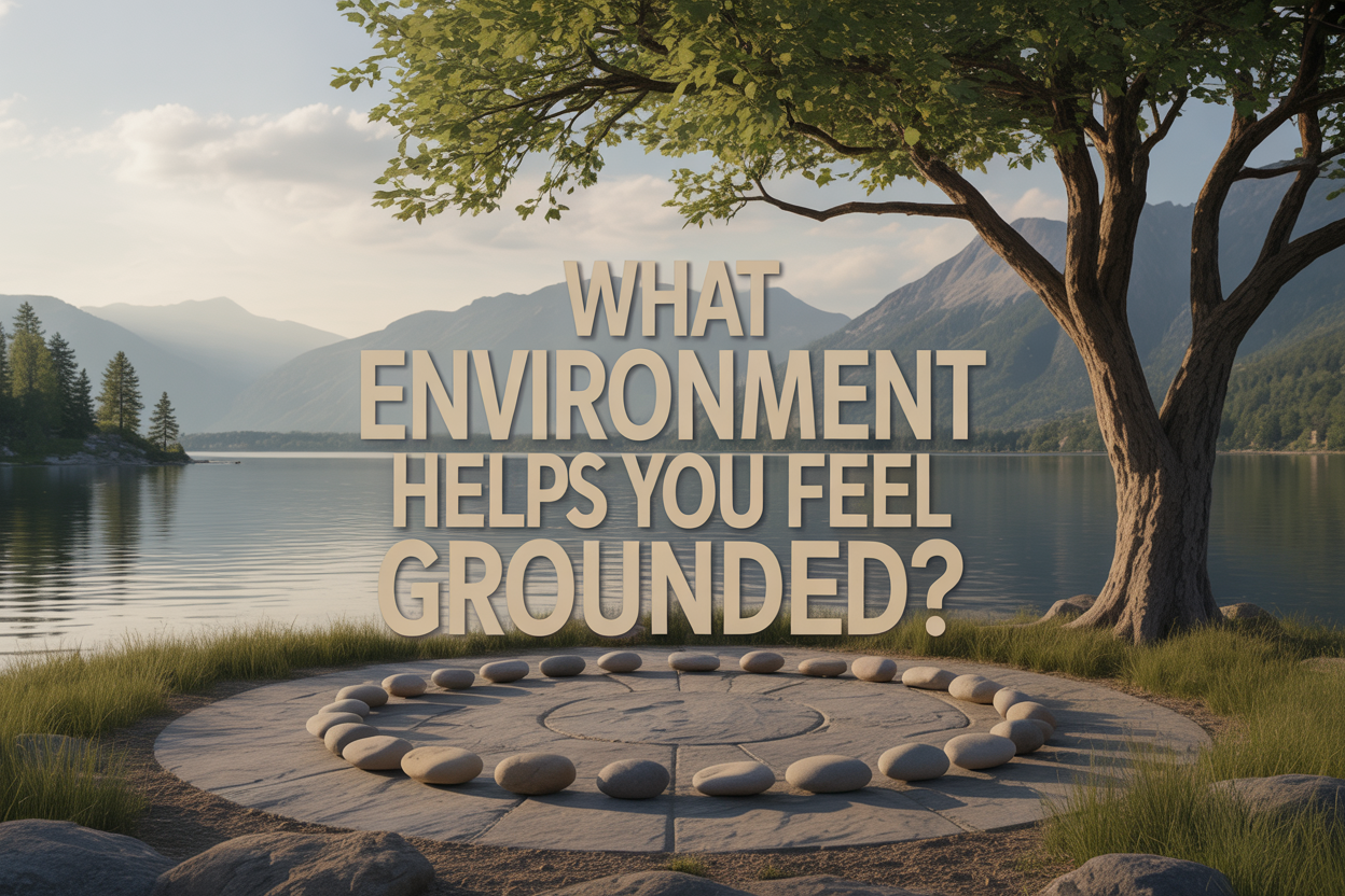 What environment helps me feel grounded?
