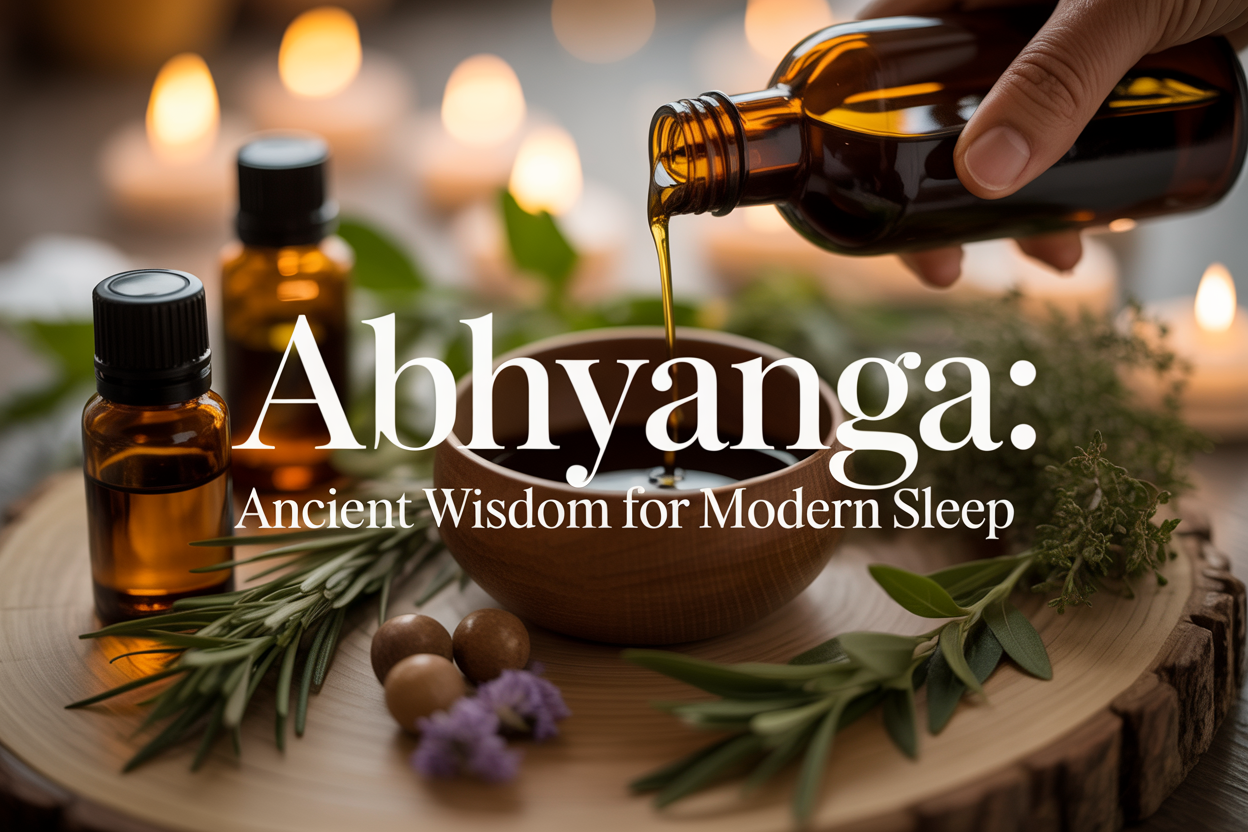 Oils & Massage (Abhyanga) — modern evidence + Ayurveda