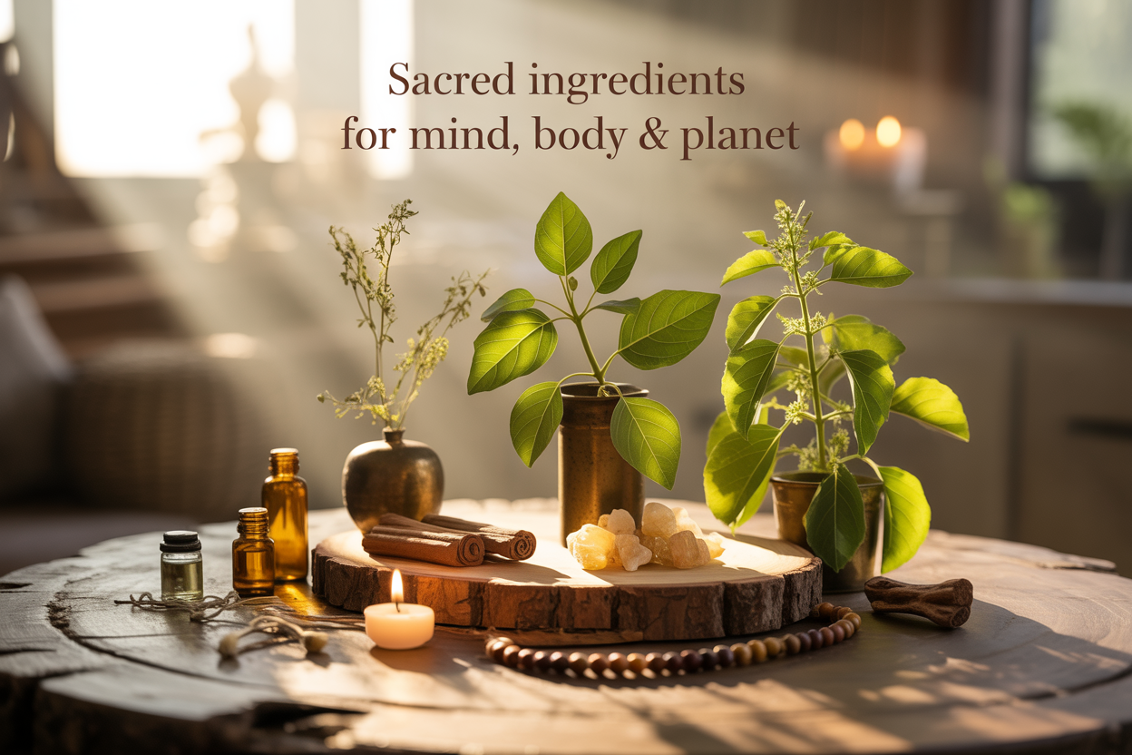 Ingredient Spotlight: Sandalwood, Frankincense, Neem, Tulsi