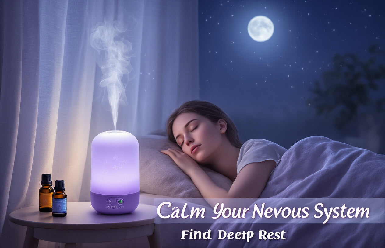 Sleep Is a Nervous System Problem: How essential oils Calms the Body to Help You Truly Rest