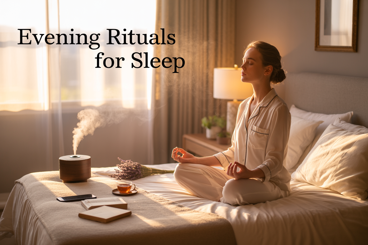 Evening Rituals for Sleep - Sleep &amp; Restorative Practices