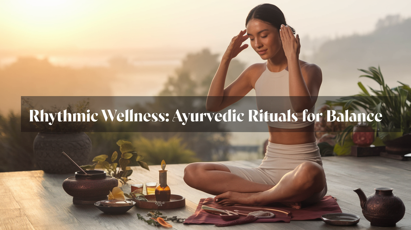 Ayurvedic rituals bring intention to everyday habits, helping you realign with your body’s natural rhythm for lasting wellness.
